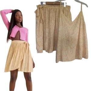 Selected Femme summer skirt and tank set 42/44
